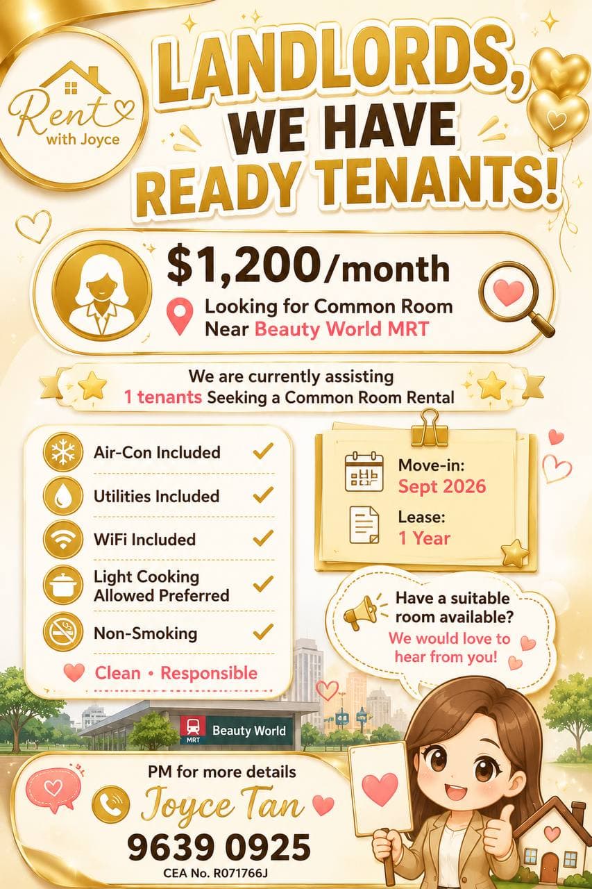 CONDO ROOM in D17 Changi