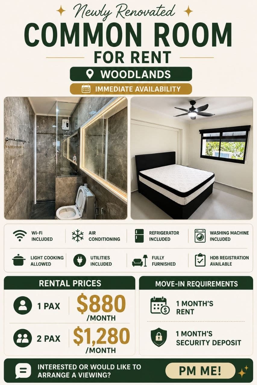 HDB ROOM in D18 Tampines