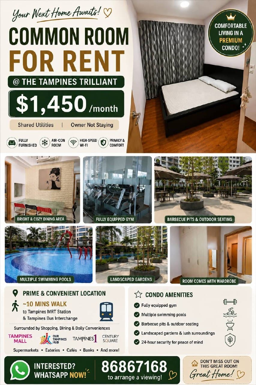 HDB ROOM in D18 Tampines
