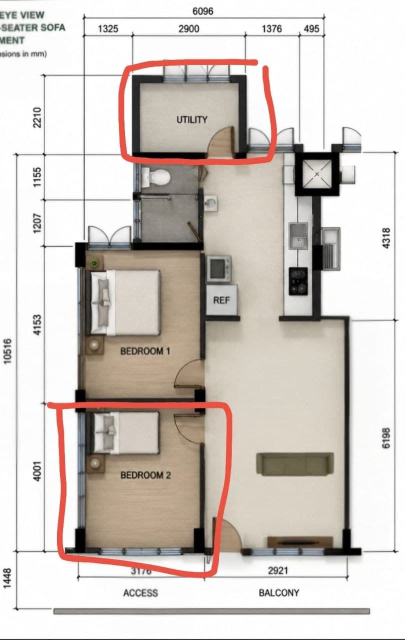 HDB Room · D3 Queenstown